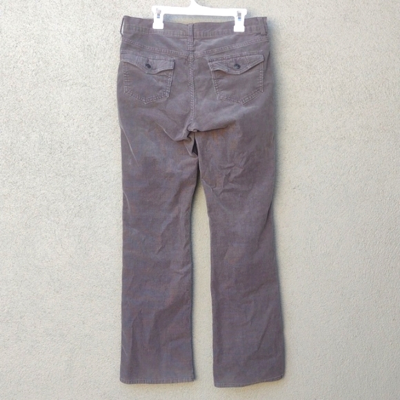 Old Navy Gray Stretch Corduroy Boot Cut Pants 8 - Picture 2 of 7